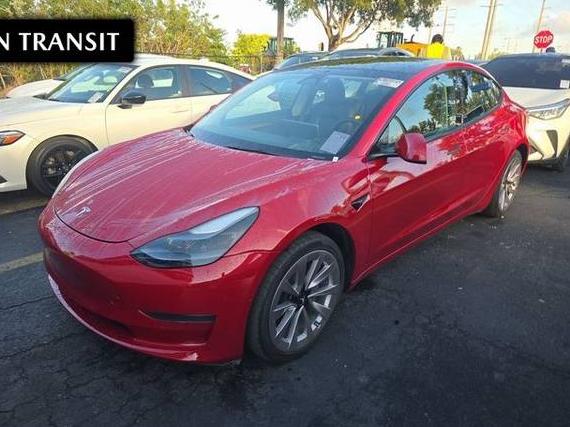 TESLA MODEL 3 2022 5YJ3E1EA3NF368638 image
